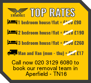 Removal rates forTN16 - Aperfield