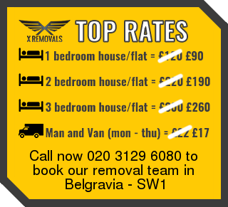 Removal rates forSW1 - Belgravia
