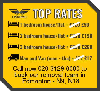 Removal rates forN9, N18 - Edmonton