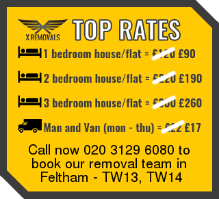 Removal rates forTW13, TW14 - Feltham