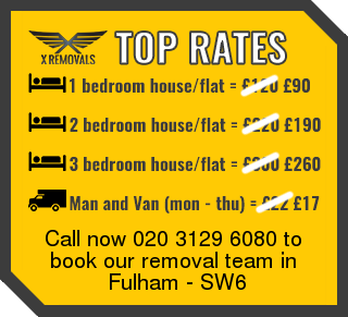 Removal rates forSW6 - Fulham