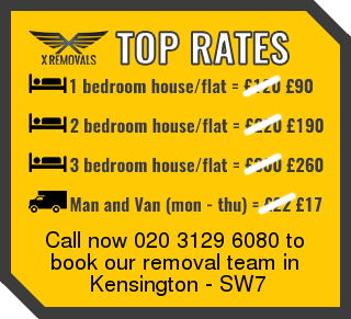 Removal rates forSW7 - Kensington