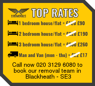 Removal rates forSE3 - Blackheath