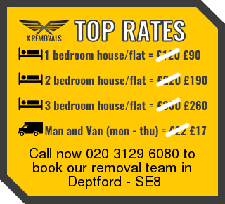 Removal rates forSE8 - Deptford