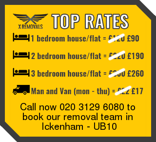 Removal rates forUB10 - Ickenham