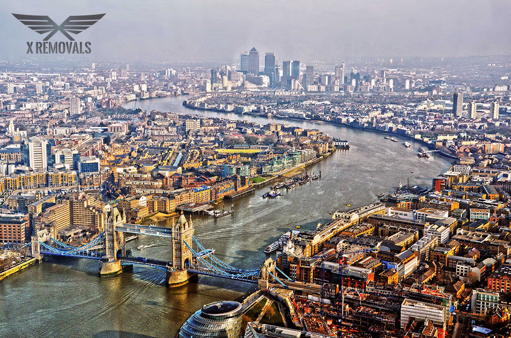 London viewed from the Shard